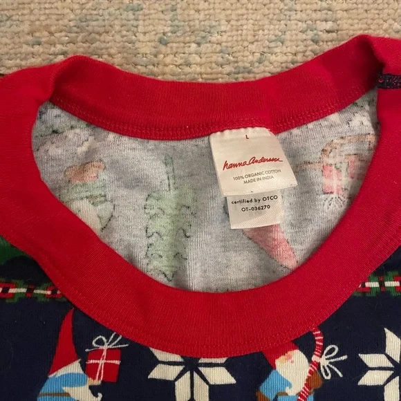 Hanna Andersson Womens Gnome Pajama Set - Picture 5 of 5